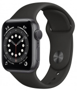Смарт-часы Apple Watch SE 40mm Aluminum Space Gray (MYDP2) - фото