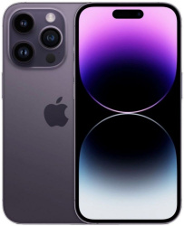 Смартфон Apple iPhone 14 Pro 1TB (темно-фиолетовый) ПОДАРОК Чехол! Не АКТИВИРОВАН! Мировая Гарантия! - фото