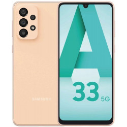 Смартфон Samsung Galaxy A33 5G 8GB/128GB персиковый (SM-A3360/DSN) Официальная гарантия Samsung! ПОДАРОК ЧЕХОЛ! - фото
