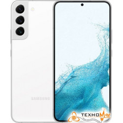 Смартфон Samsung Galaxy S22 5G 8GB/256GB белый фантом (SM-S901B/DS) Официальная гарантия! ПОДАРОК Чехол! - фото