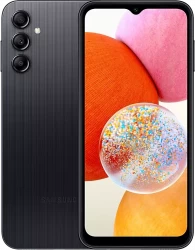 Смартфон Samsung Galaxy A14 6GB/128GB черный (SM-A145F/DSN) - фото