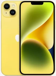 Смартфон Apple iPhone 14 256GB (желтый) ПОДАРОК Чехол! Не АКТИВИРОВАН! Мировая Гарантия! - фото