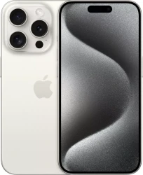 Смартфон Apple iPhone 15 Pro 1TB (белый титан) ПОДАРОК Чехол! Не АКТИВИРОВАН! Мировая Гарантия! - фото