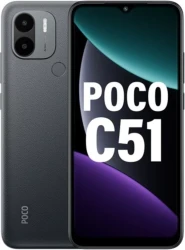 Смартфон POCO C51 2GB/64GB черный (международная версия) - фото