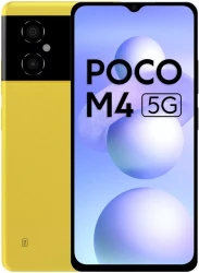 Смартфон POCO M4 5G 6GB/128GB желтый (международная версия) - фото