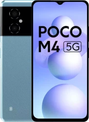Смартфон POCO M4 5G 6GB/128GB голубой (международная версия) - фото