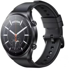 Умные часы Xiaomi Watch S1 (черный/черный, международная версия) - фото