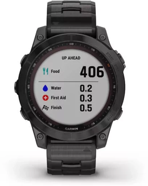 Умные часы Garmin Fenix 7X Sapphire Solar 51 мм (серый карбон/серый карбон титан) - фото8