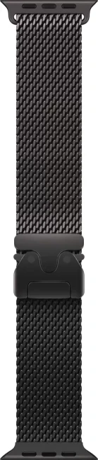 Умные часы Apple Watch Ultra 3 LTE 49 мм (титановый корпус, черный/черный, миланская петля S) - фото3
