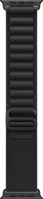 Умные часы Apple Watch Ultra 3 LTE 49 мм (титановый корпус, титановый/черный, текстильный ремешок размера L) - фото3