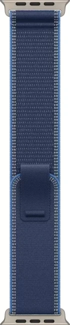 Умные часы Apple Watch Ultra 3 LTE 49 мм (титановый корпус, природный/синий, нейлоновый ремешок размера M/L) - фото3