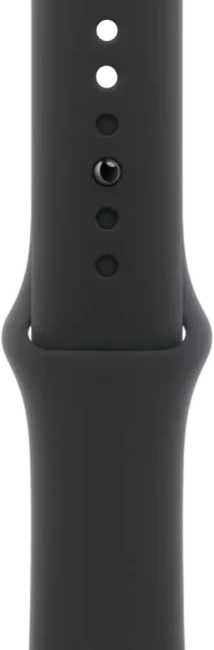 Умные часы Apple Watch Series 11 46 мм (алюминиевый корпус, серый космос/черный, спортивный силиконовый ремешок M/L) - фото3