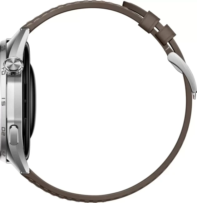 Умные часы Huawei Watch GT 6 46 мм (серебристый, с коричневым кожаным ремешком, международная версия) - фото3