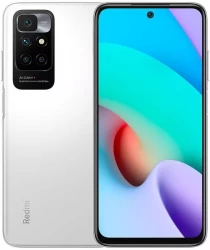 Смартфон Redmi 10 2022 6GB/128GB белая галька (международная версия) - фото