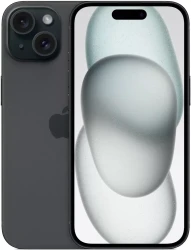 Смартфон Apple iPhone 15 256GB (черный) ПОДАРОК Чехол! Не АКТИВИРОВАН! Мировая Гарантия! - фото