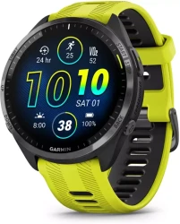 Умные часы Garmin Forerunner 965 (черный/желтый) - фото