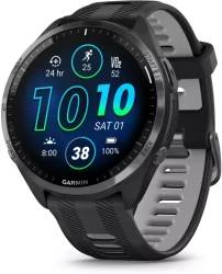 Умные часы Garmin Forerunner 965 (черный/серый) - фото