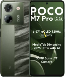 Смартфон POCO M7 Pro 5G 12GB/256GB международная версия (зеленый) - фото