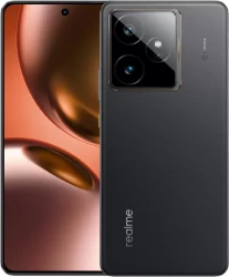 Смартфон Realme GT7 RMX5061 12GB/512GB международная версия (ледяной черный) - фото