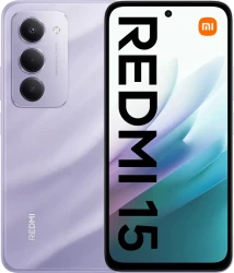 Смартфон Redmi 15 4G 8GB/256GB европейская версия (фиолетовый) - фото