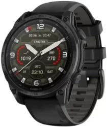 Умные часы Garmin Tactix 8 AMOLED 47 мм (с черным силиконовым ремешком) - фото